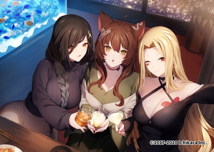 NIJISANJI Year-End Party Voice Illustration<br>by Genyaki