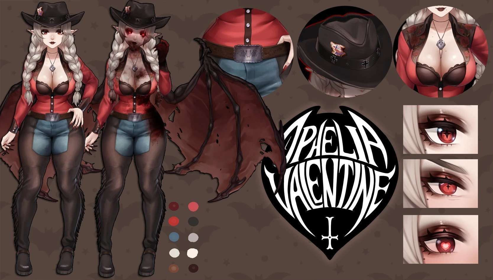 Val v2.0 Outfit Reference Sheet