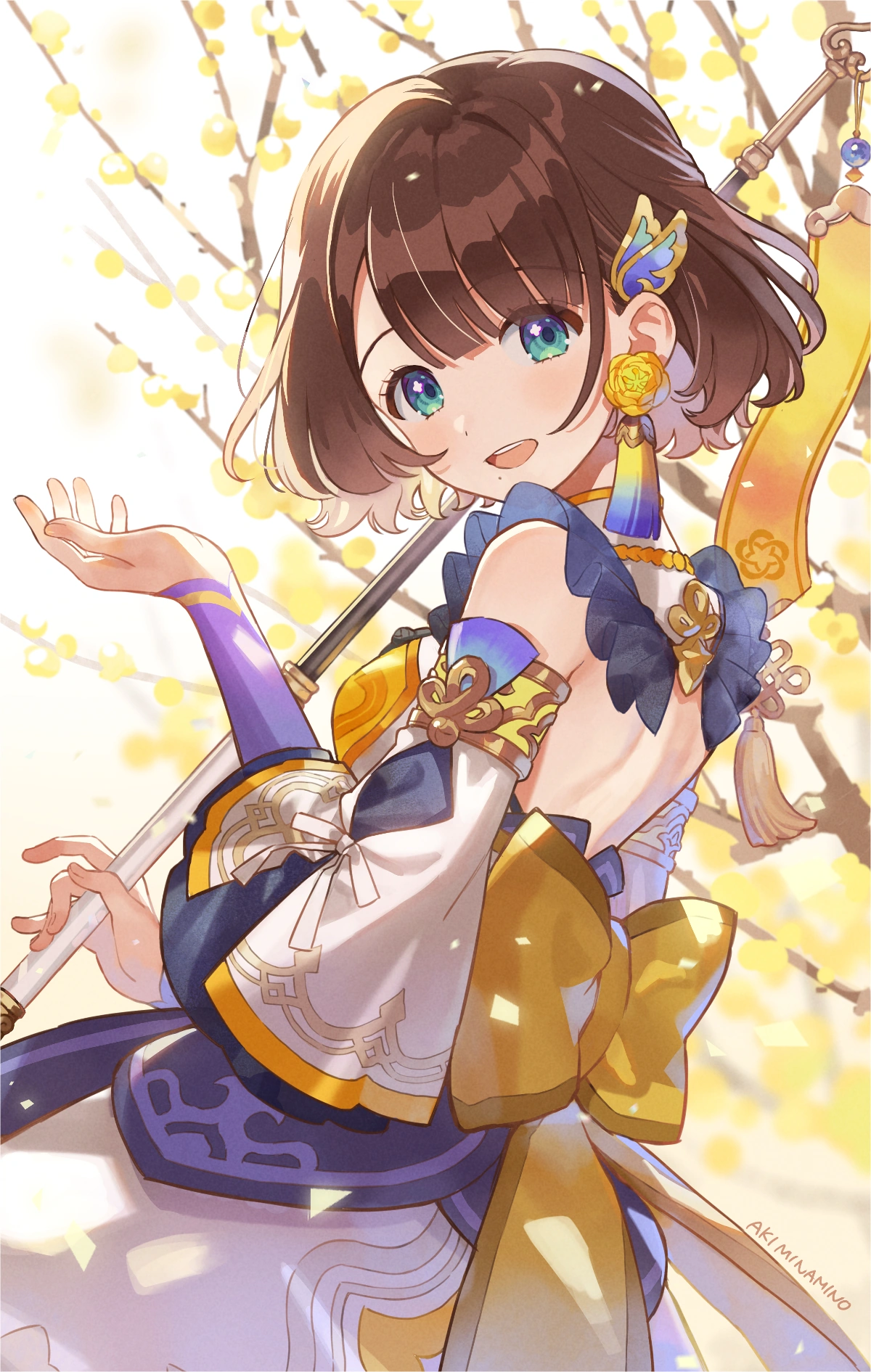 Debut Commemorative Illustration<br>by Aki Minamino