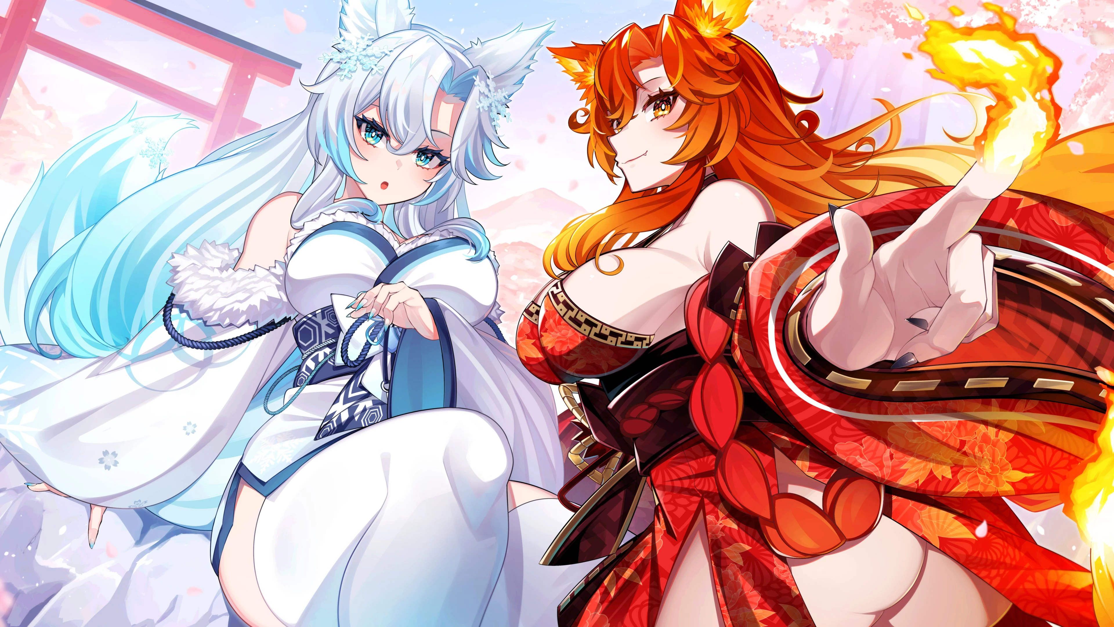 Mousepad and cups & T-shirt illustration by akAgi_A