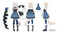 Tokimori Aoi - Reference Sheet 2.jpg (488 KB) Reference sheet #2