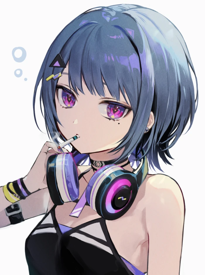 Debut Illustration (Cigarette) by Vivi