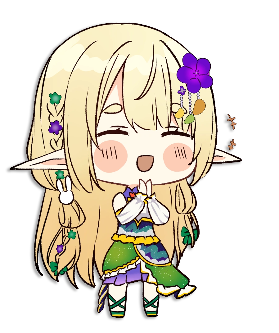 Elfie chibi model