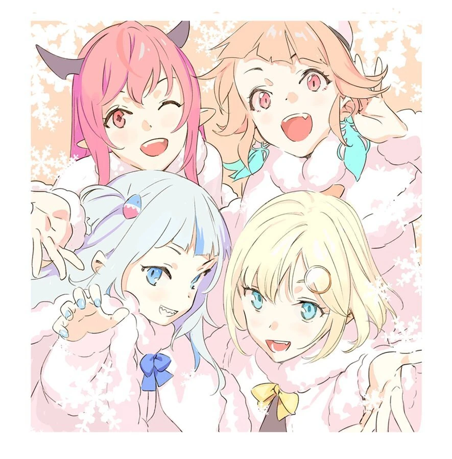 Snow halation Illustration<br>by pako