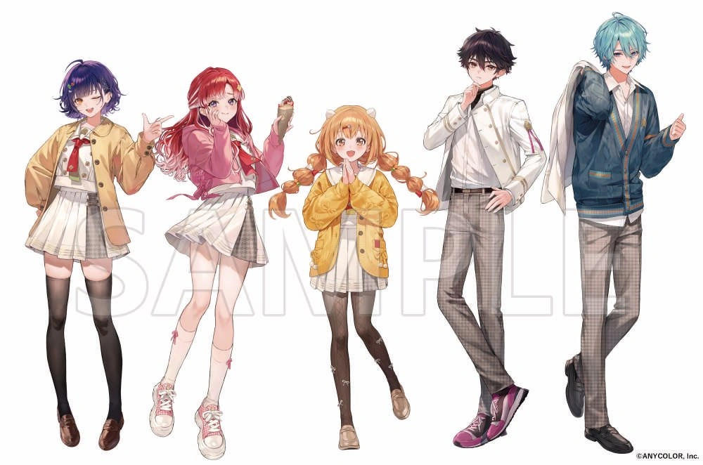 NIJISANJI Spring Party in Tokyo Dome City Attractions Illustration by Shinotaro