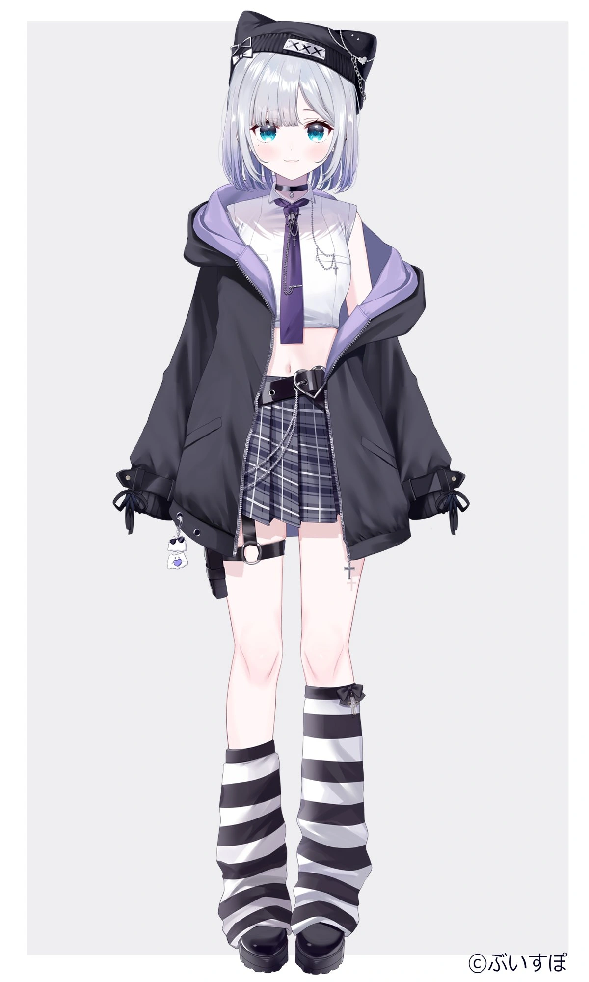 2nd Outfit Remake (Uniform) Full Body by [https://x.com/z3_cut/status/1799425760685670568 Misumi]