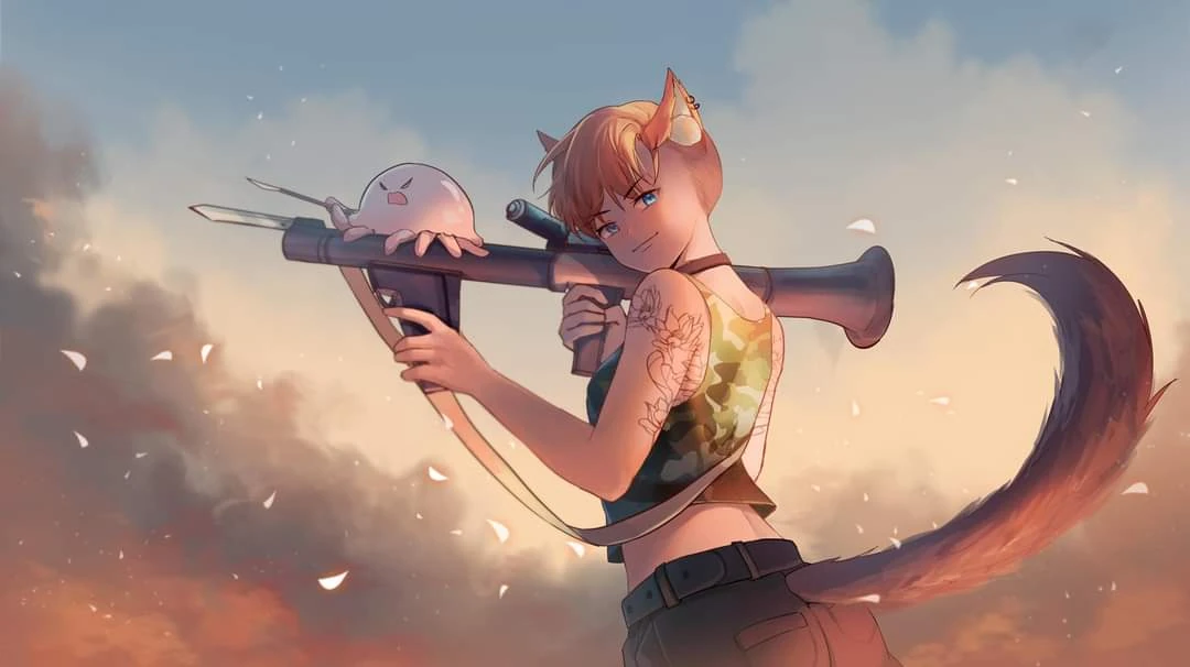 Short-haired Gin by Nguyễn Phương Linh