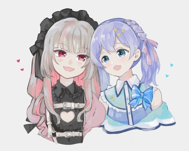 Makaino Ririmu and Yuki Chihiro<br>by Bebe