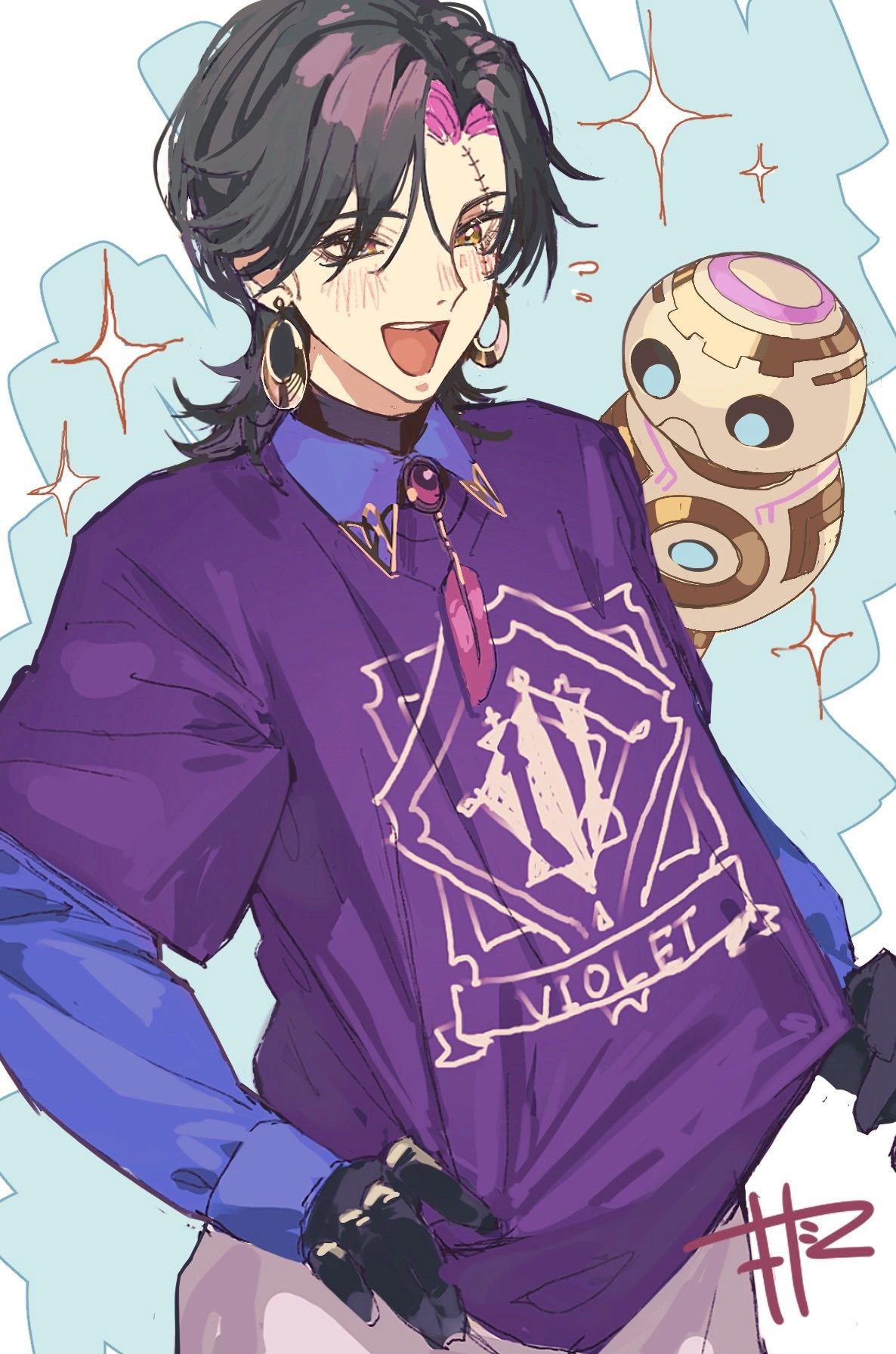 NijiFest 2023 Illustration by Makitoshi