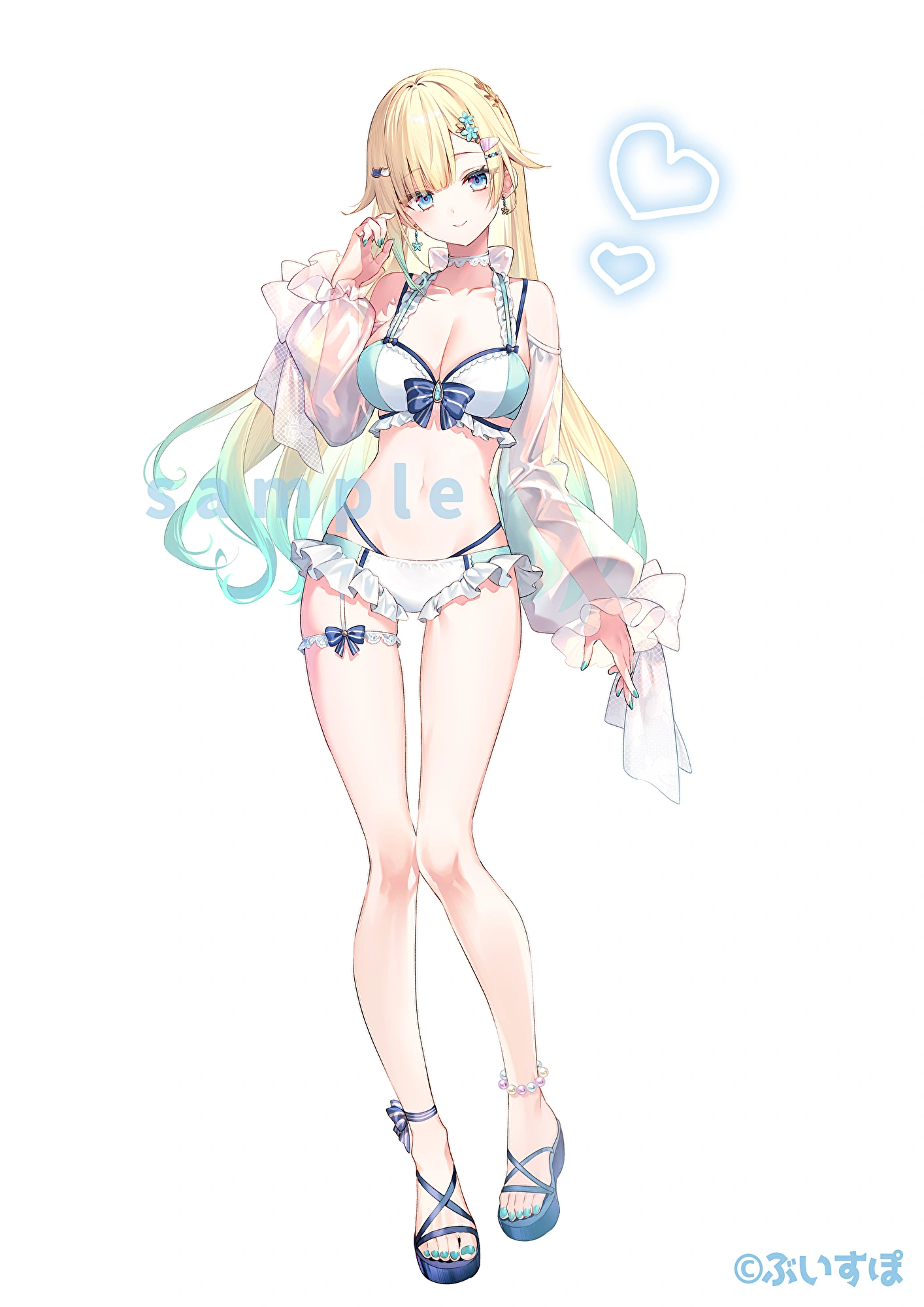 Summer Vacation Goods Illustration<br>by [https://x.com/rityulate/status/1818960092106309939/photo/1 Riichu]
