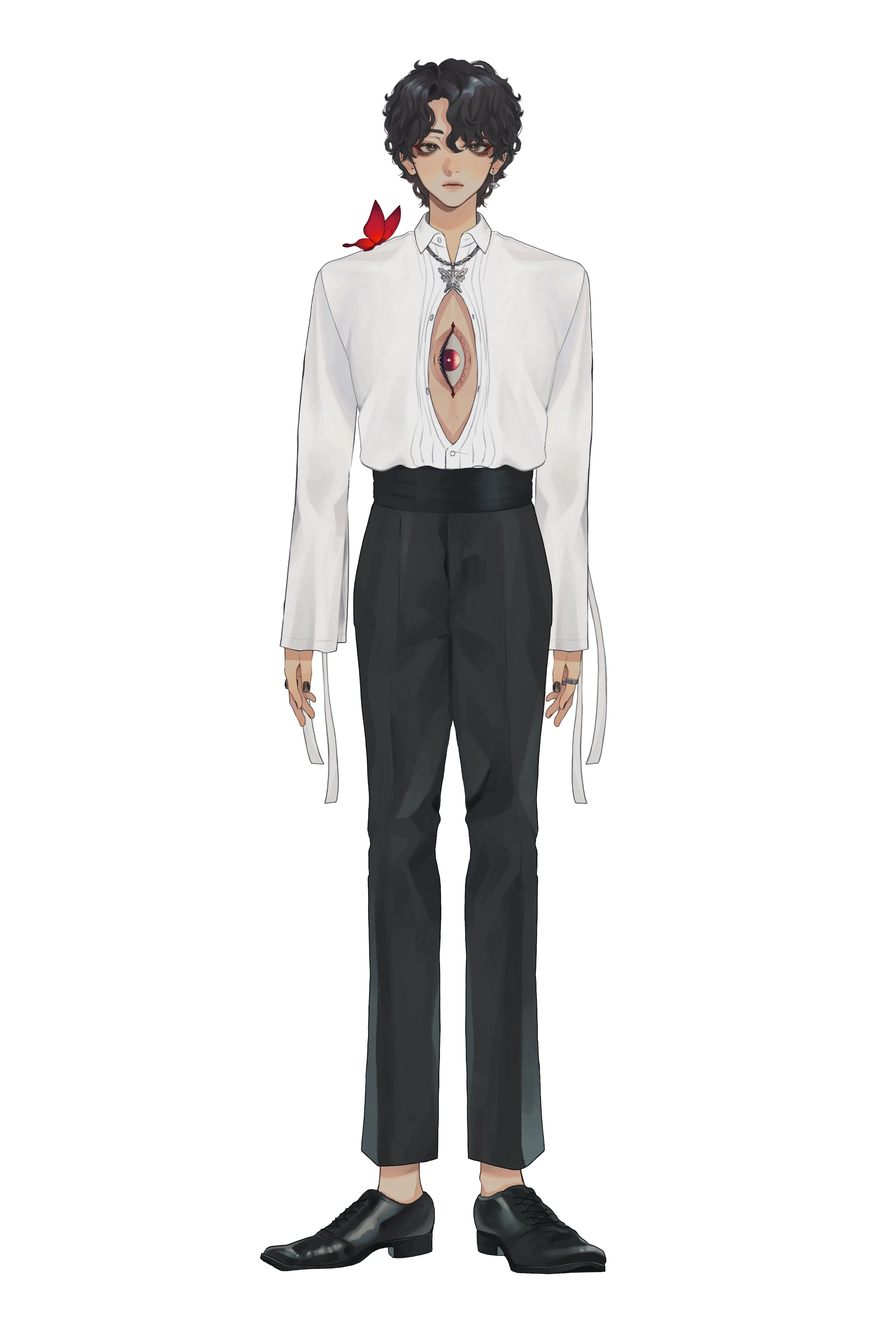 Original Full Body Model Illustration by Shiratake