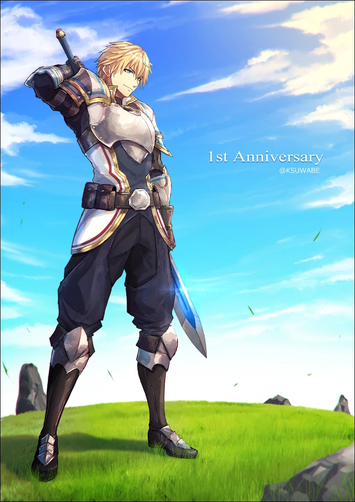 1st Anniversary Illustration by K-SUWABE