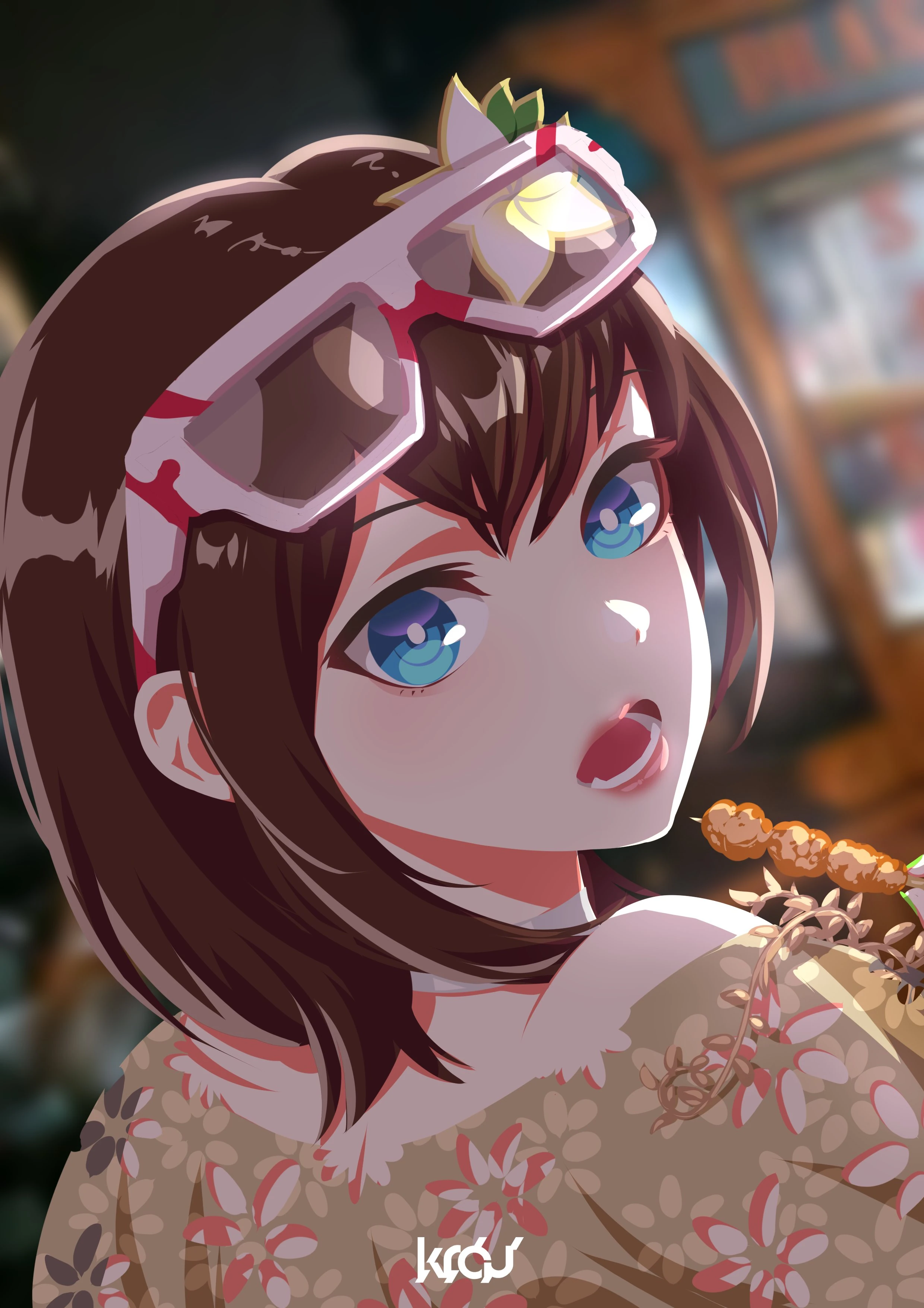 NIJIswara Illustration by Krau
