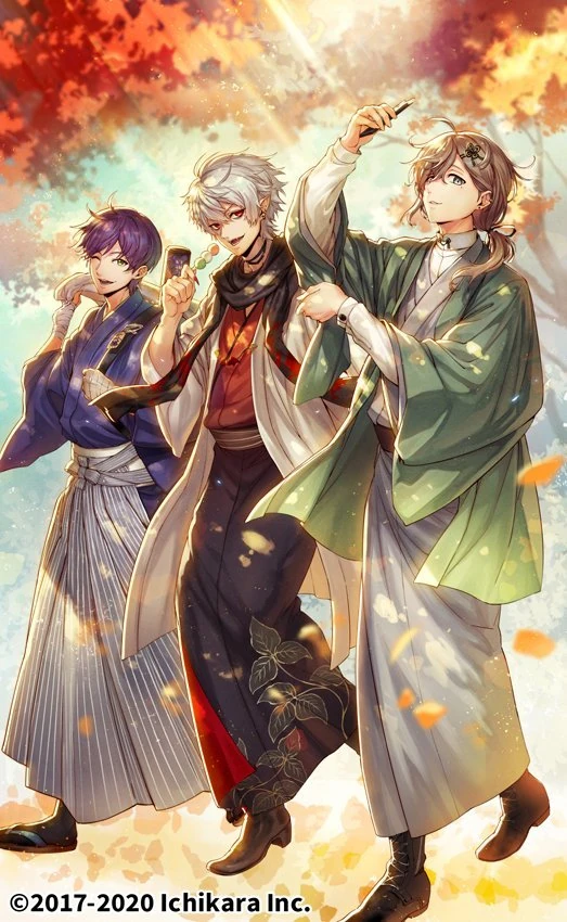 MochiNoir in Kyo to Aki no Nijisanji Promotional Illustration<br>by Hotaruika