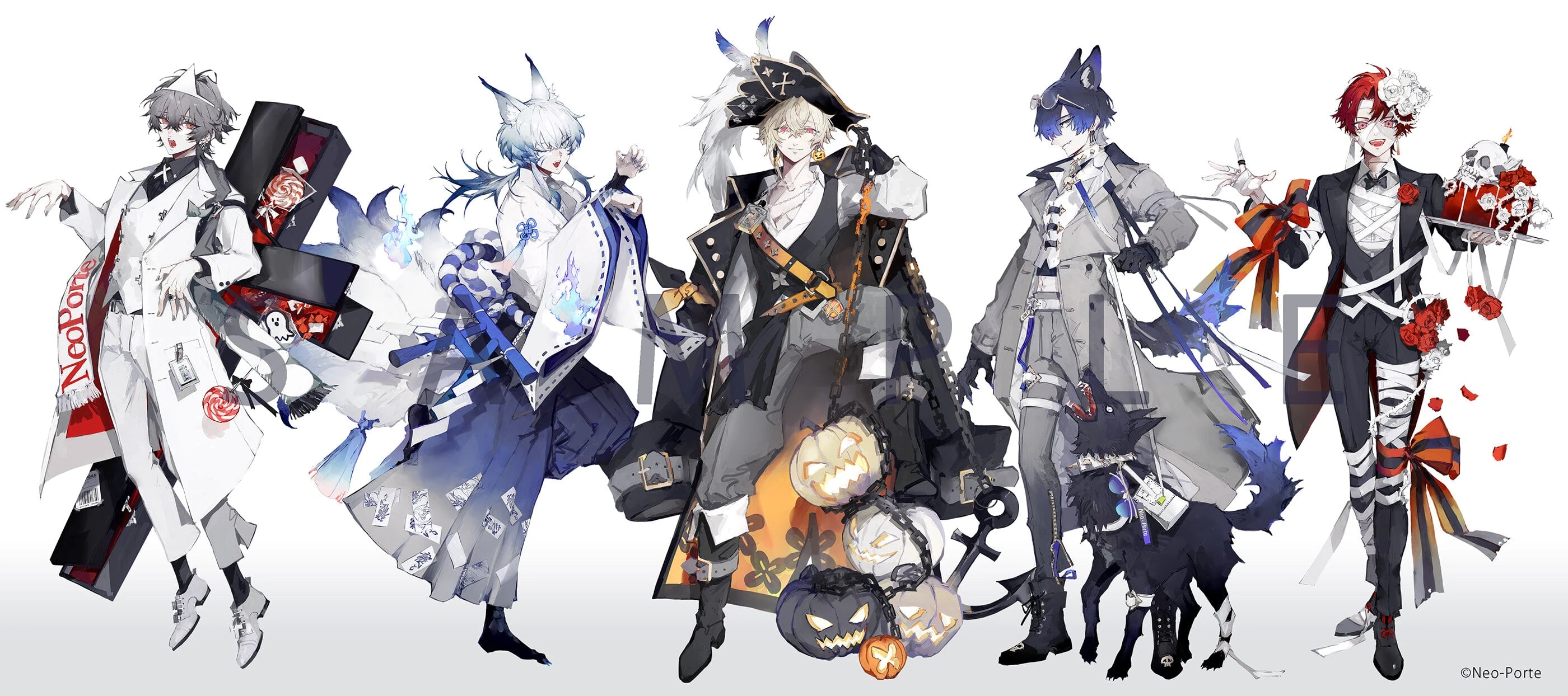 2023 Halloween Goods Illustration by [https://x.com/xDakn/status/1719654284281966790 Daken]