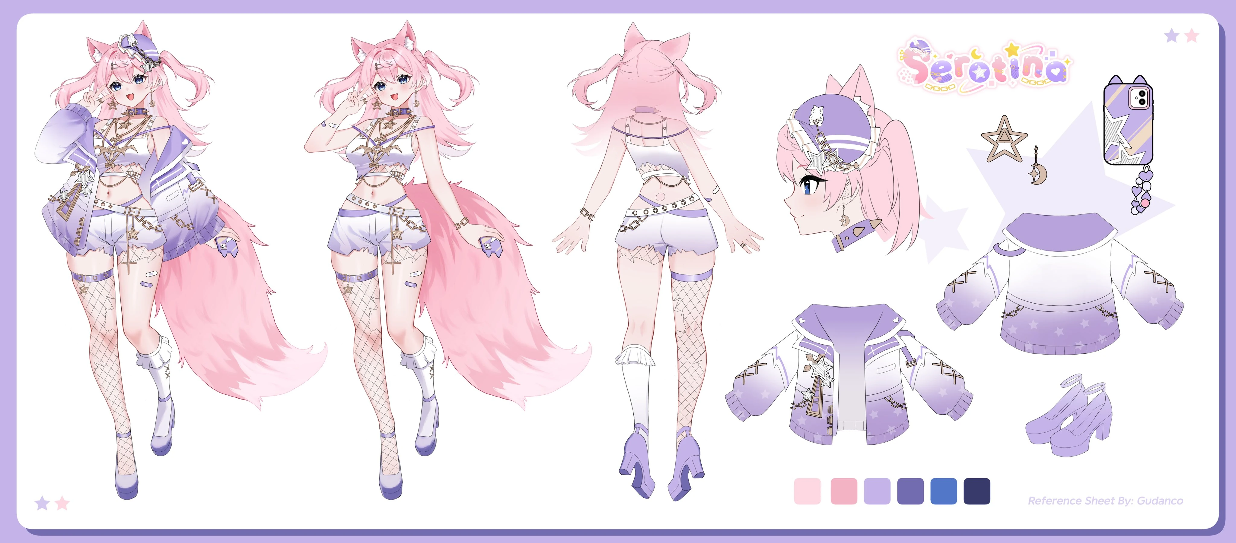 Live2D 2.0 Reference Sheet