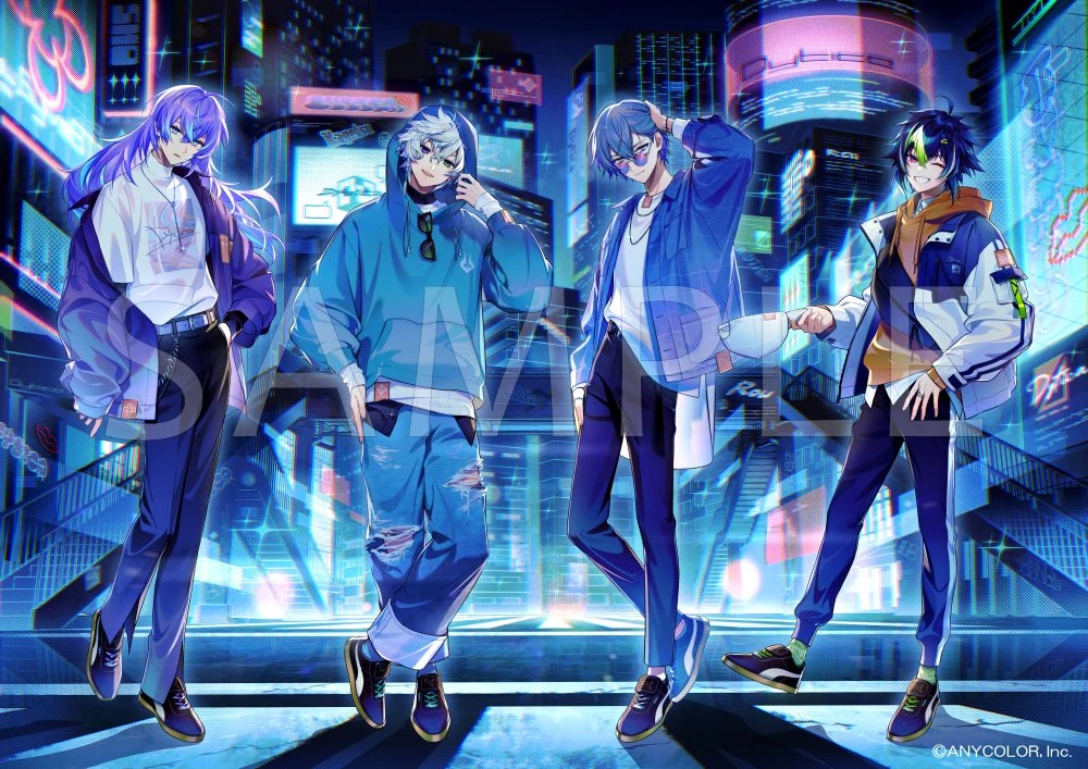 NIJISANJI x PUMA meets Dytica Illustration by Jun