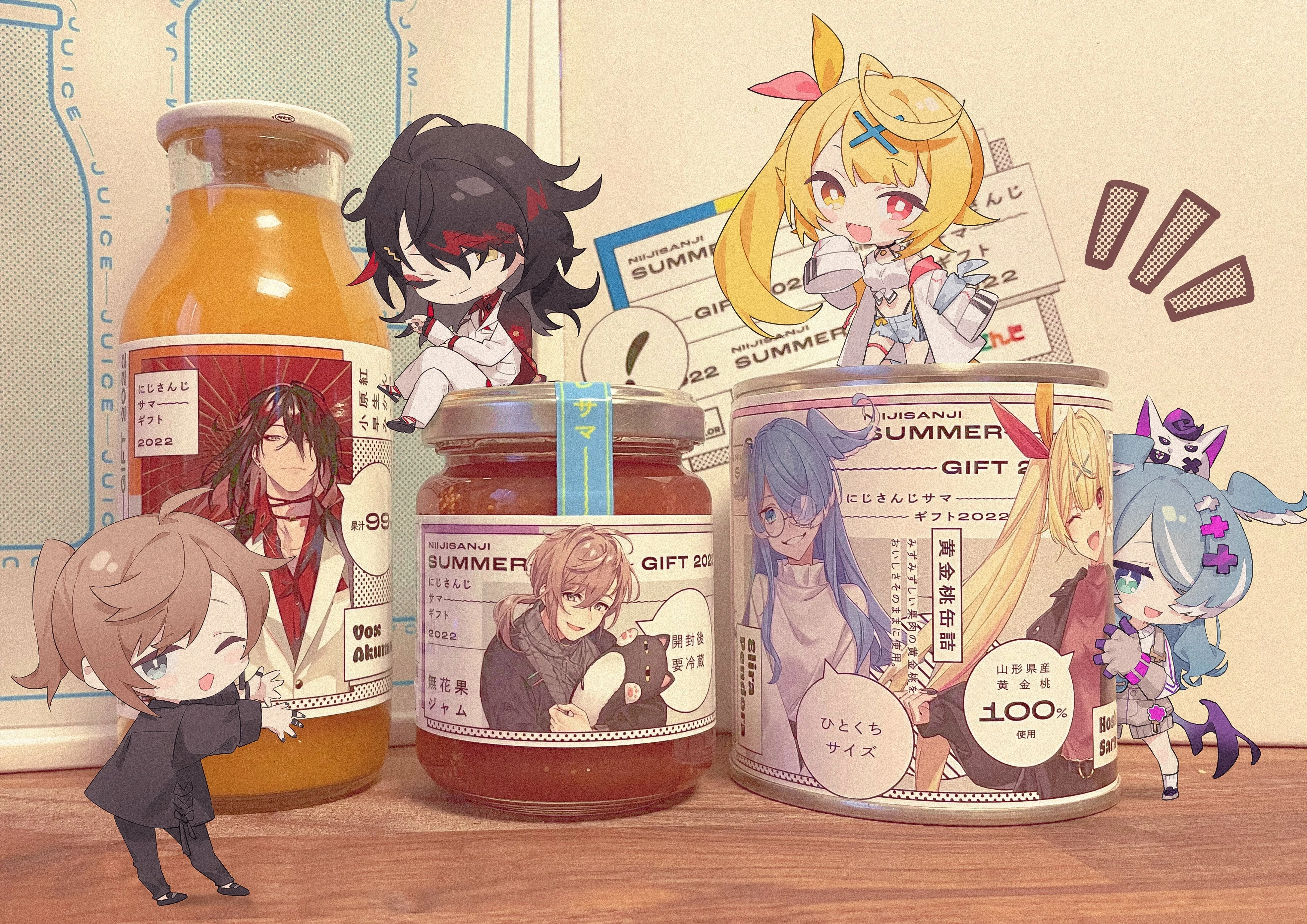 ANYCOLOR Midyear Gift Illustration<br>by U-suke