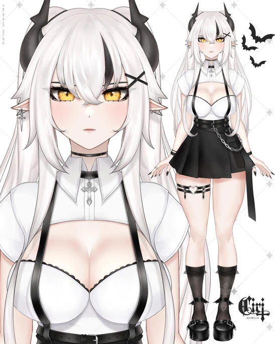 Ciri's previous 2.0 VTuber Model