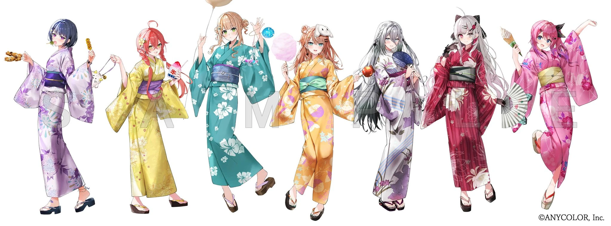 Idios × Kanda Myōjin Nōryō Matsuri 2023 Illustration by Mugiusagi