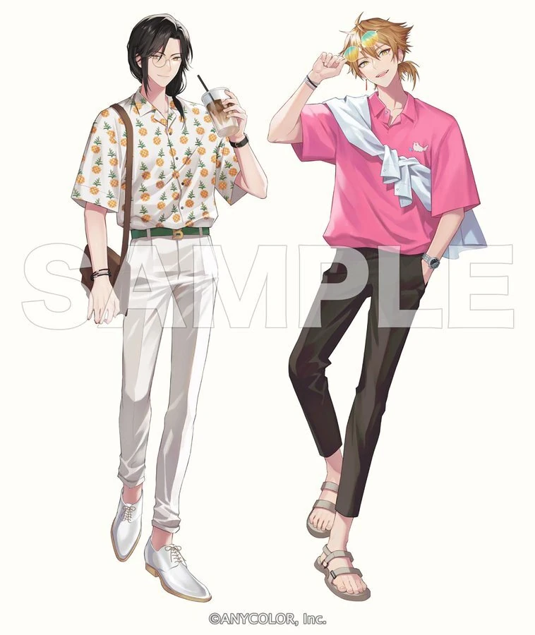 NIJISANJI Summer Date 2023 Illustration<br>by woonak