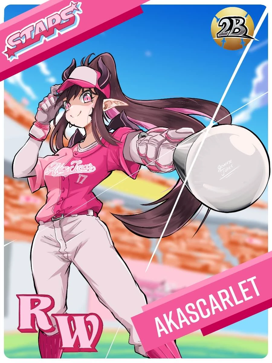 Baseball Card Fan Art by ReverseMau