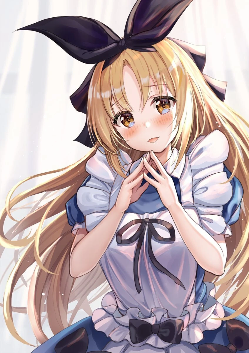 Sister Claire Wearing Mononobe Alice's Outfit<br>by Akabane