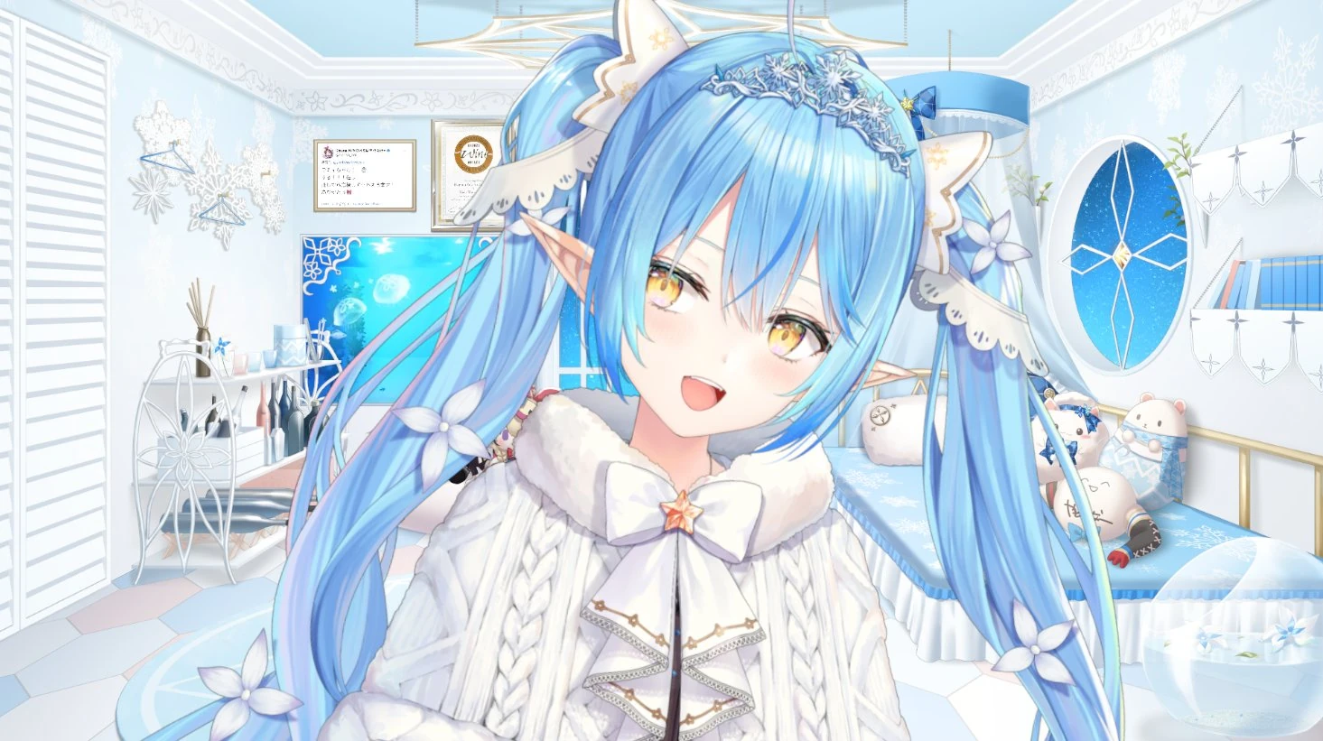 NePoLaBo 3rd Anniversary Accessories and Hairstyle