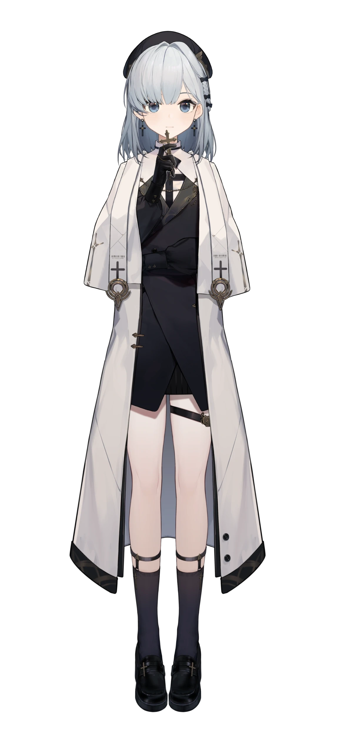 Priest Outfit With Short Hair