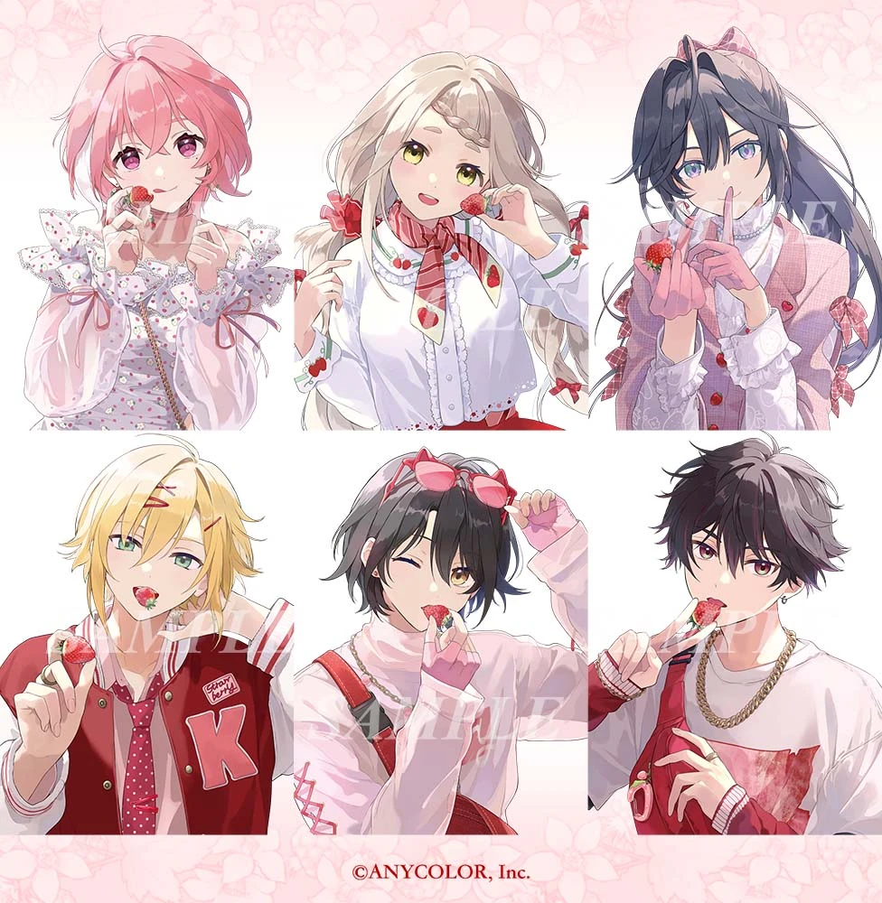 Strawberry Mania Merch Illustration by Mof