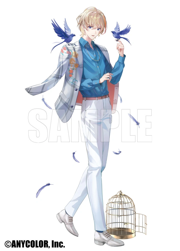 ART OF NIJISANJI Goods Illustration<br>by Komichi Sako