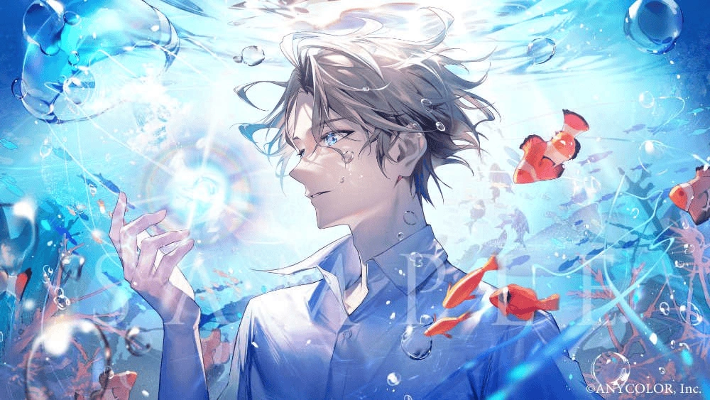 7th Single Mizu no Kioku MV Illustration <br>by U-pa