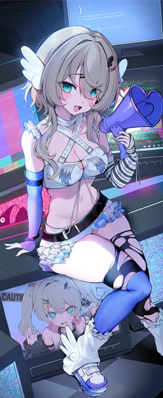 Tenshi Kaiwai Illustration<br>by Oimo Buster