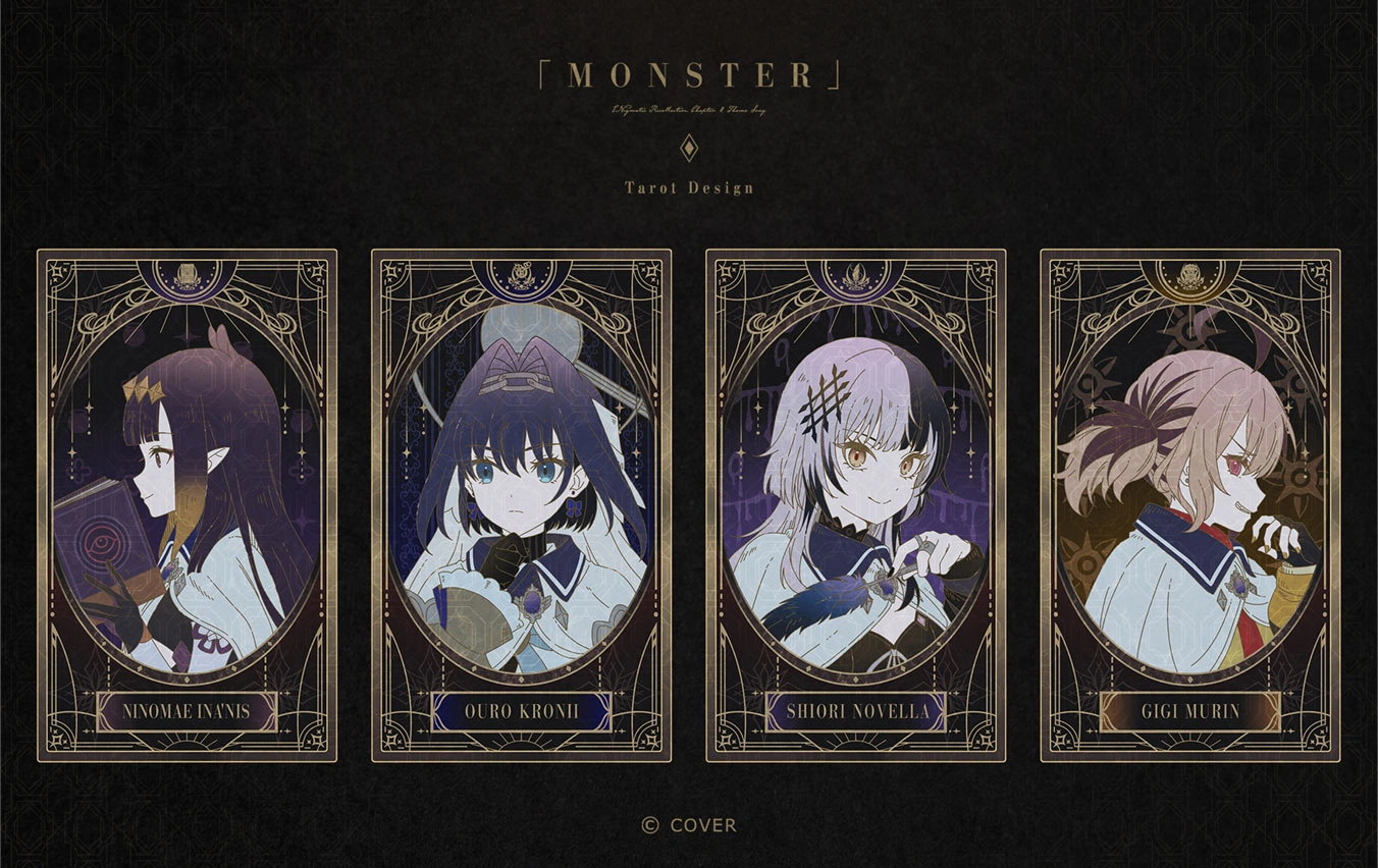 MONSTER Tarot Card Designs by mokoppe