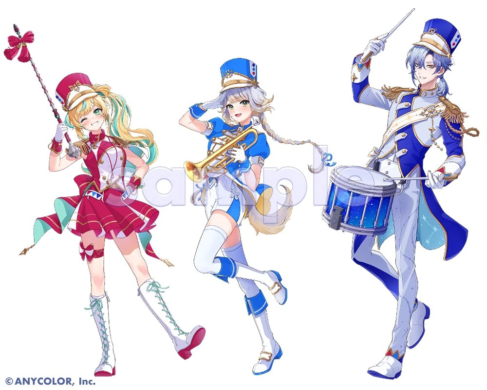 Mitarashi-dan 2nd Anniversary Illustration by Mugicha