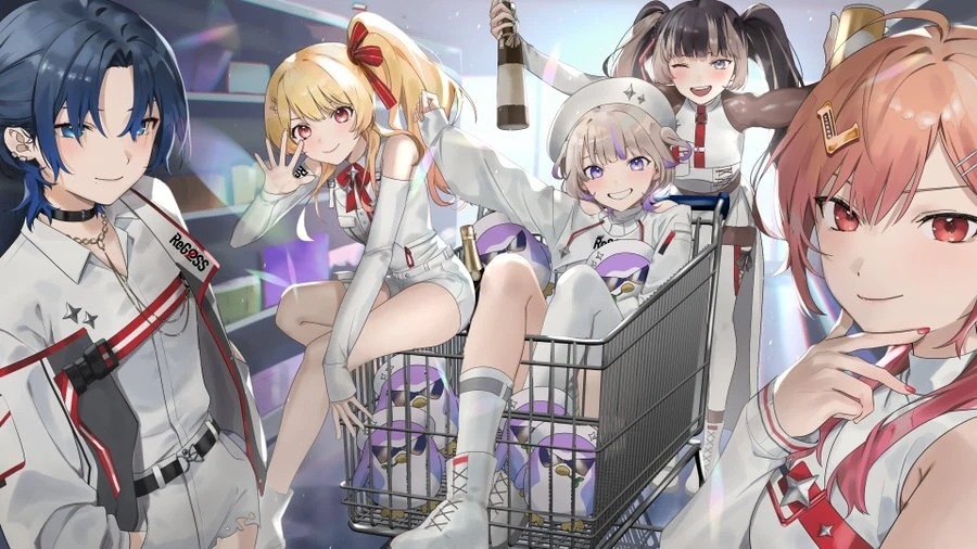 ReGLOSS Debut Commemorative Illustration<br>by Hieh
