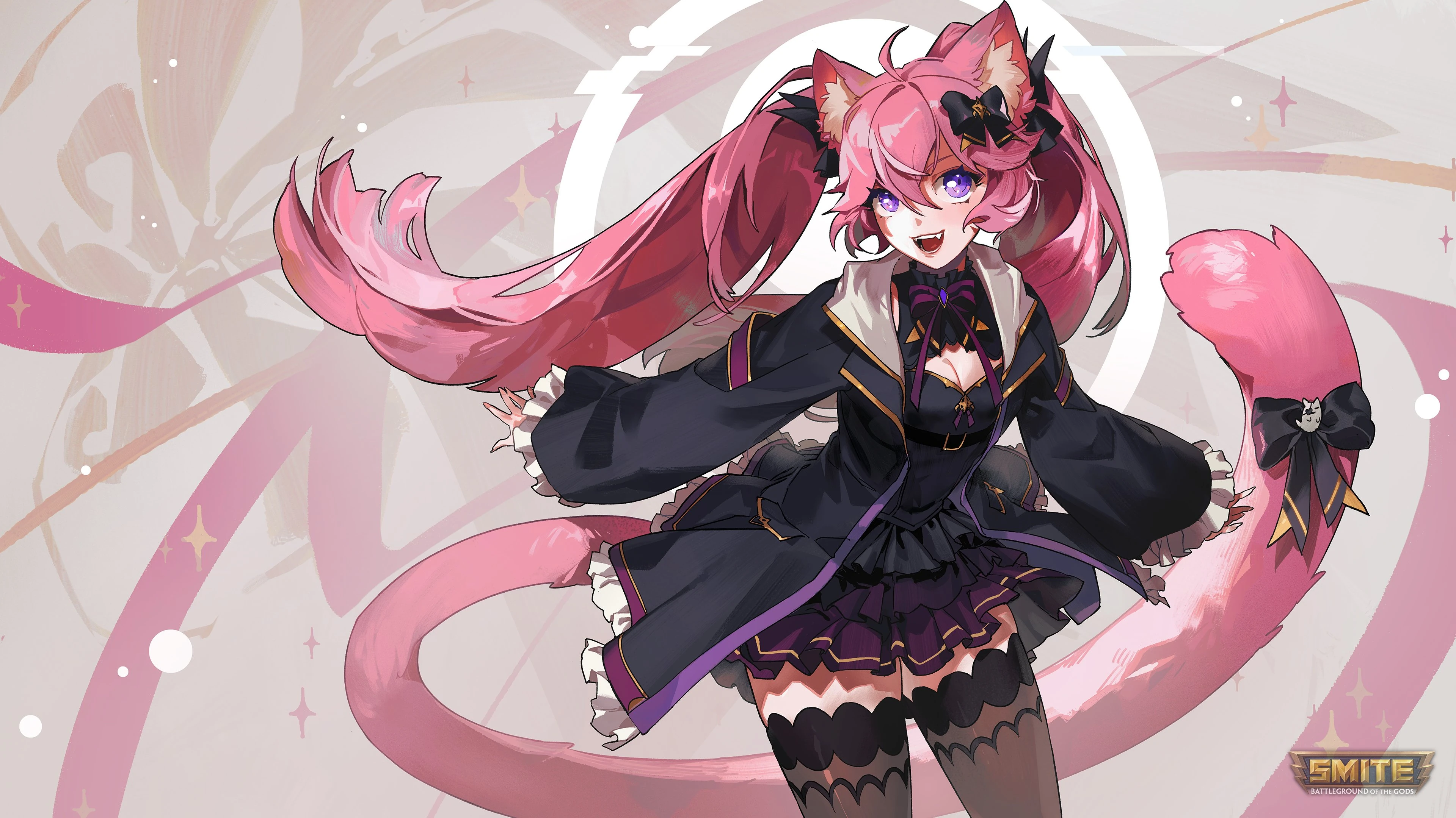 Smite x VShojo Nyanners Splash Arts