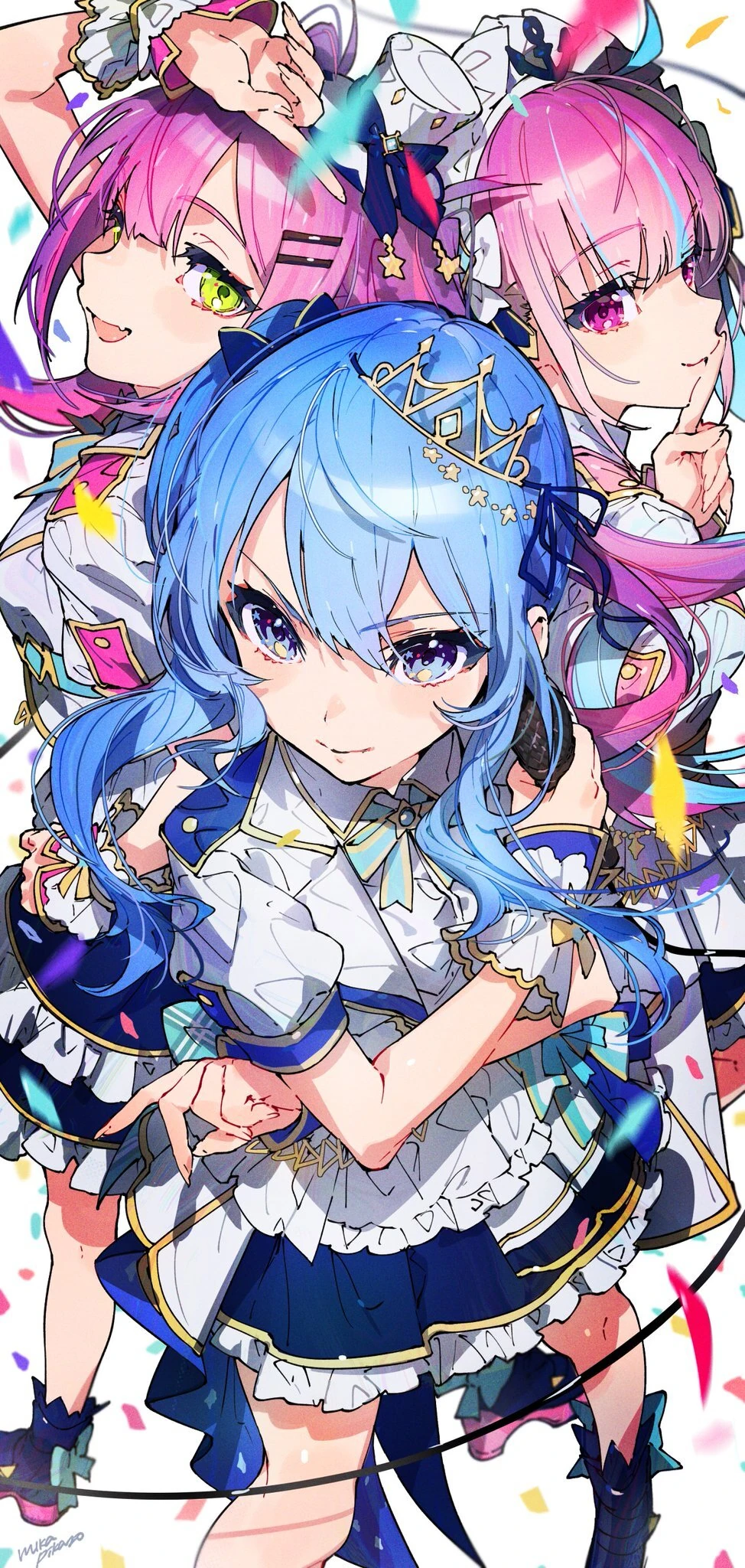 Startend in 4th Fes. Idol Costumes Illustration<br>by Mika Pikazo