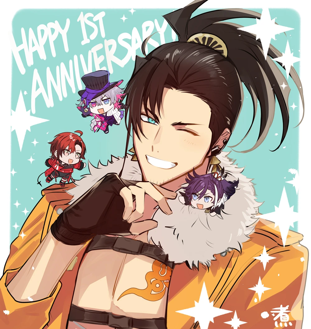 TEMPUS Vanguard 1st Anniversary Illustration<br>by Nitaka