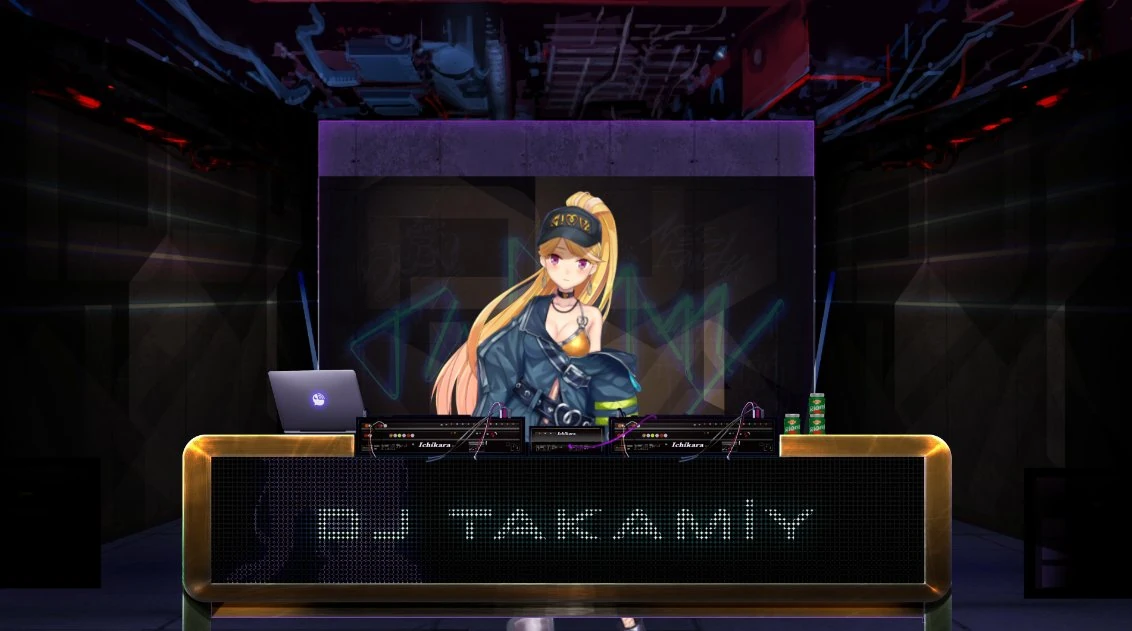 DJ Outfit and Booth