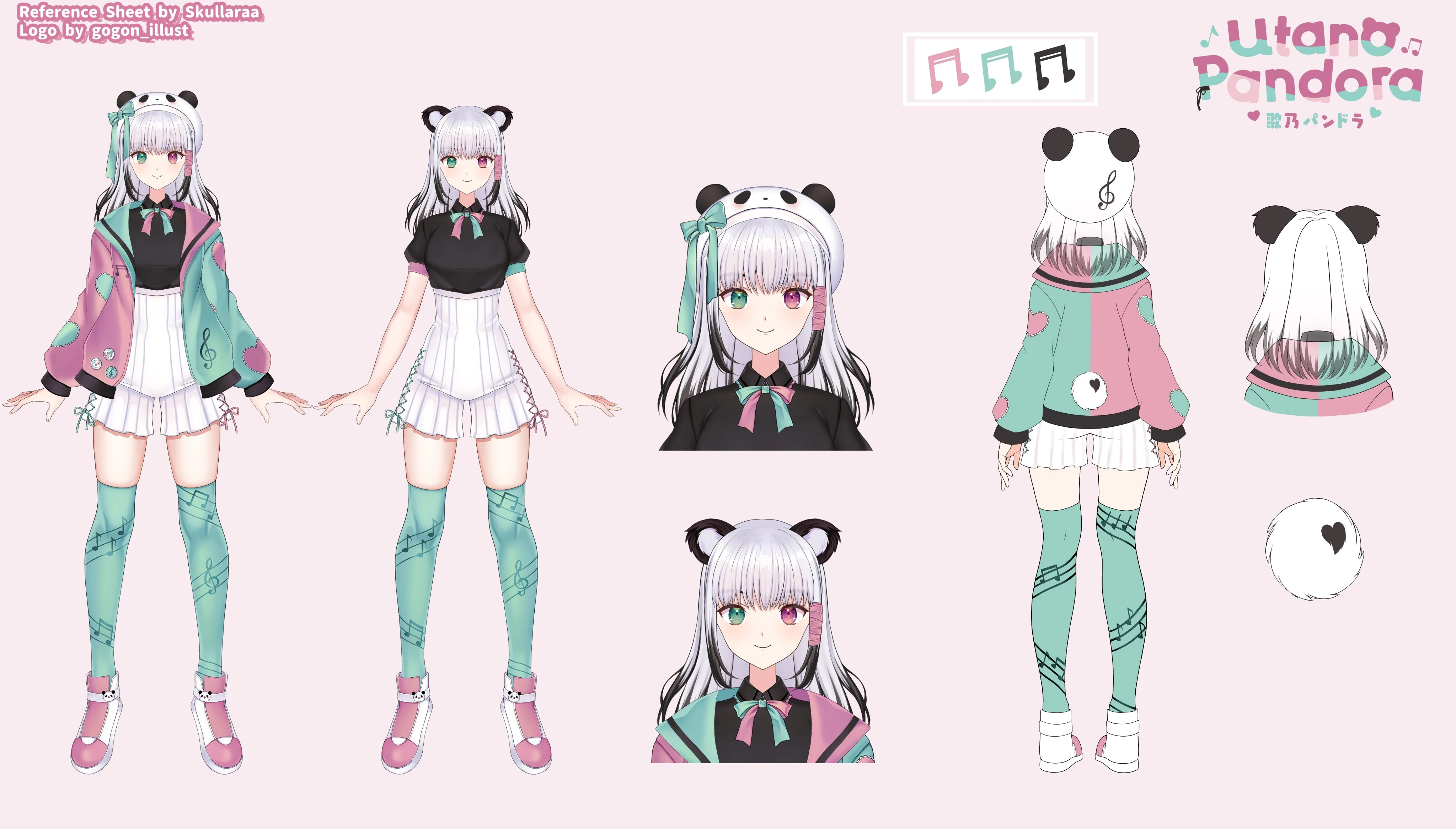 Second outfit reference sheet