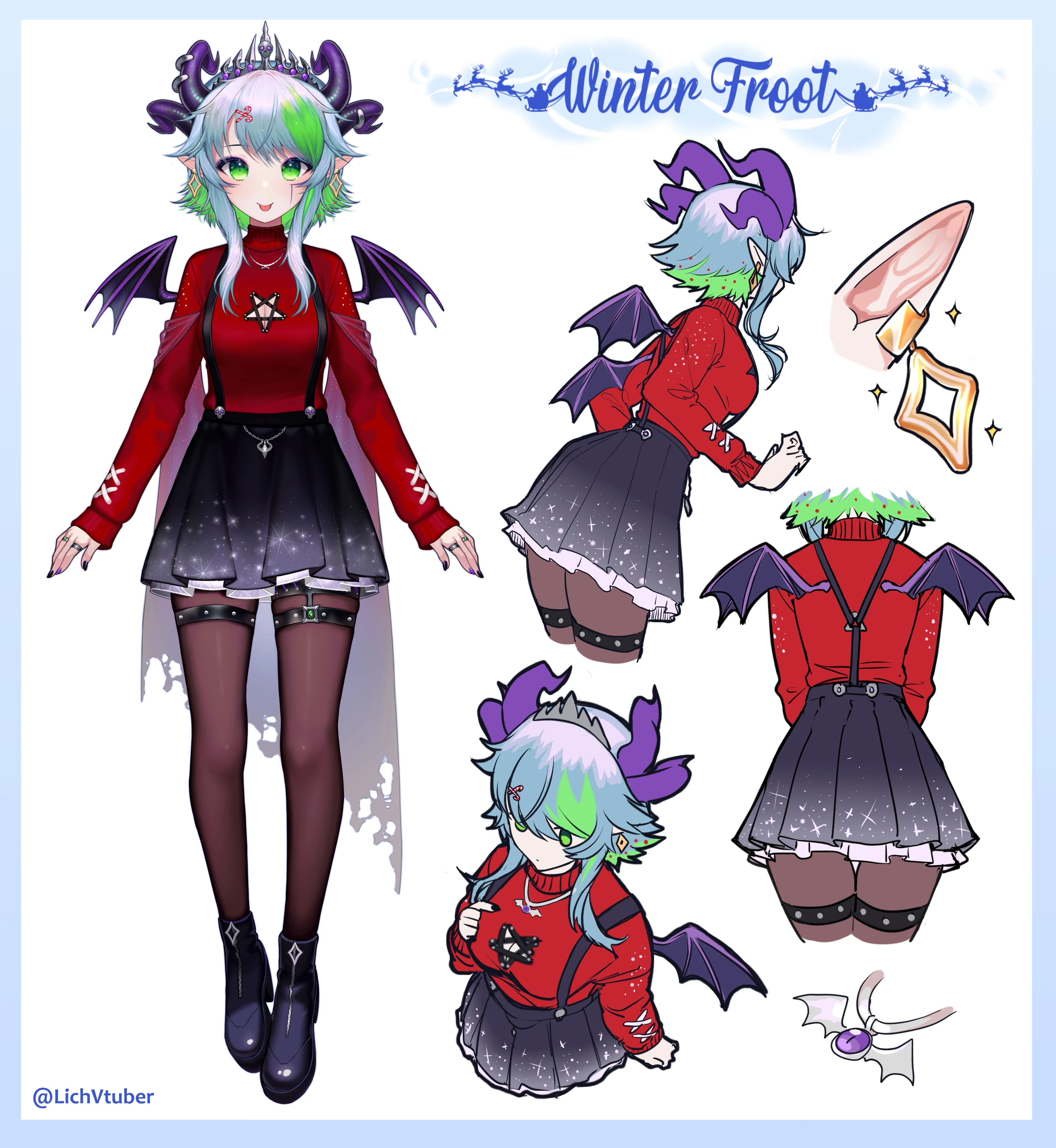 Winter Froot Ref Sheet by Froot