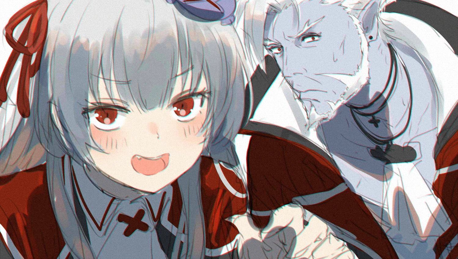 Gilzaren III and Kazaki-sama by Issiki