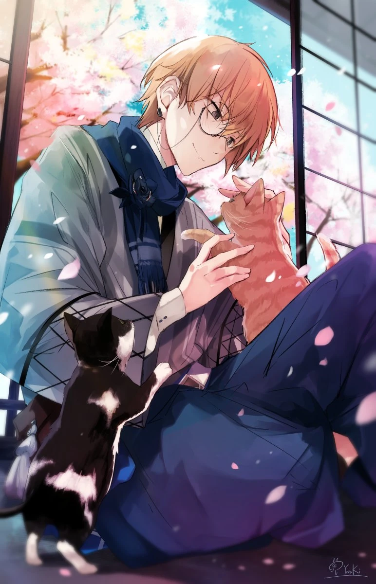 Japanese Spring Clothes Illustration<br>by Yuzuki