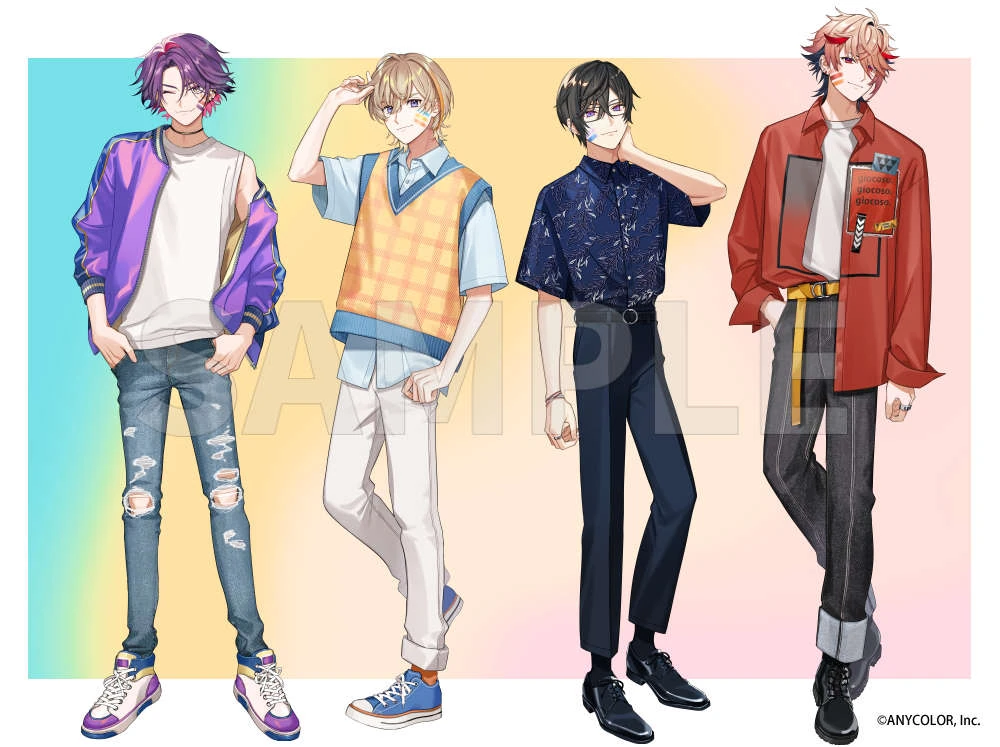 VOLTACTION × Love Liner and iCouleur Collaboration Illustration by ISAMU