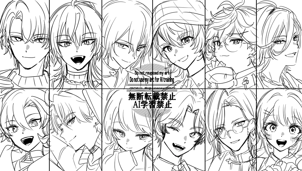12 NIJISANJI Livers by Ninahachi