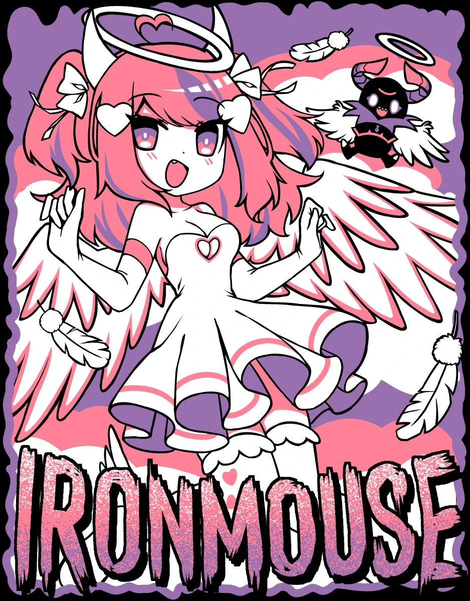 Angel Ironmouse 2021 HALLOWEEN Shirt by lyn