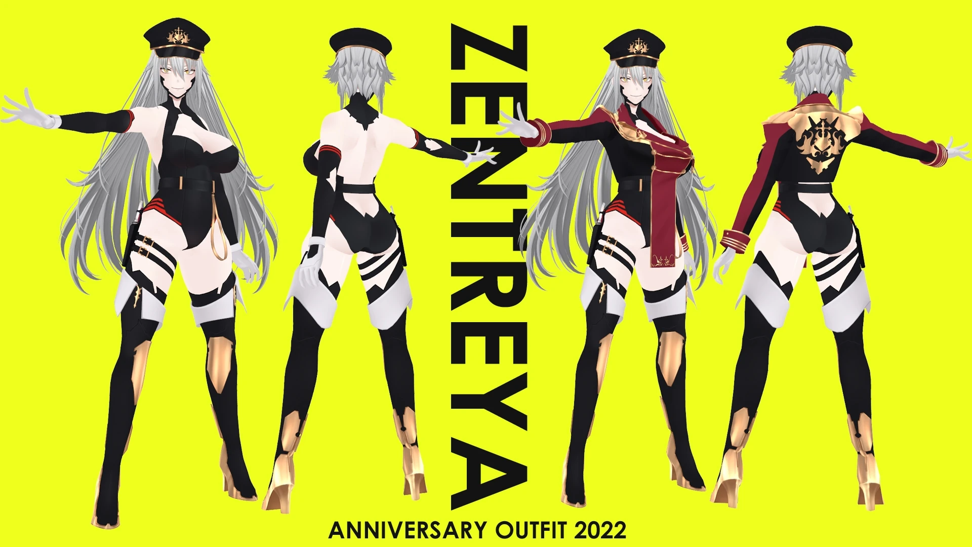 Commander Zentreya 2022 model sheet by jjinomu