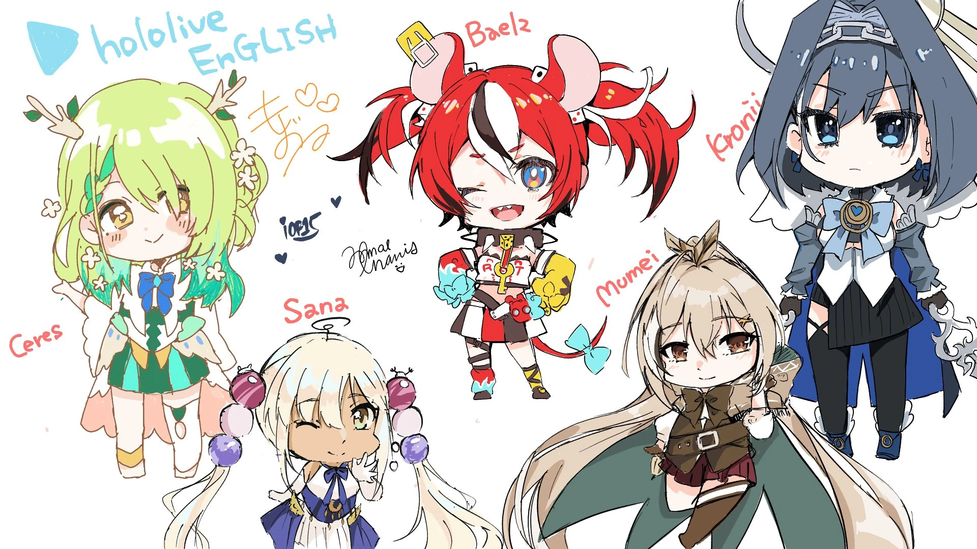 hololive Council<br>by Ninomae Ina'nis, Momosuzu Nene, and Airani Iofifteen