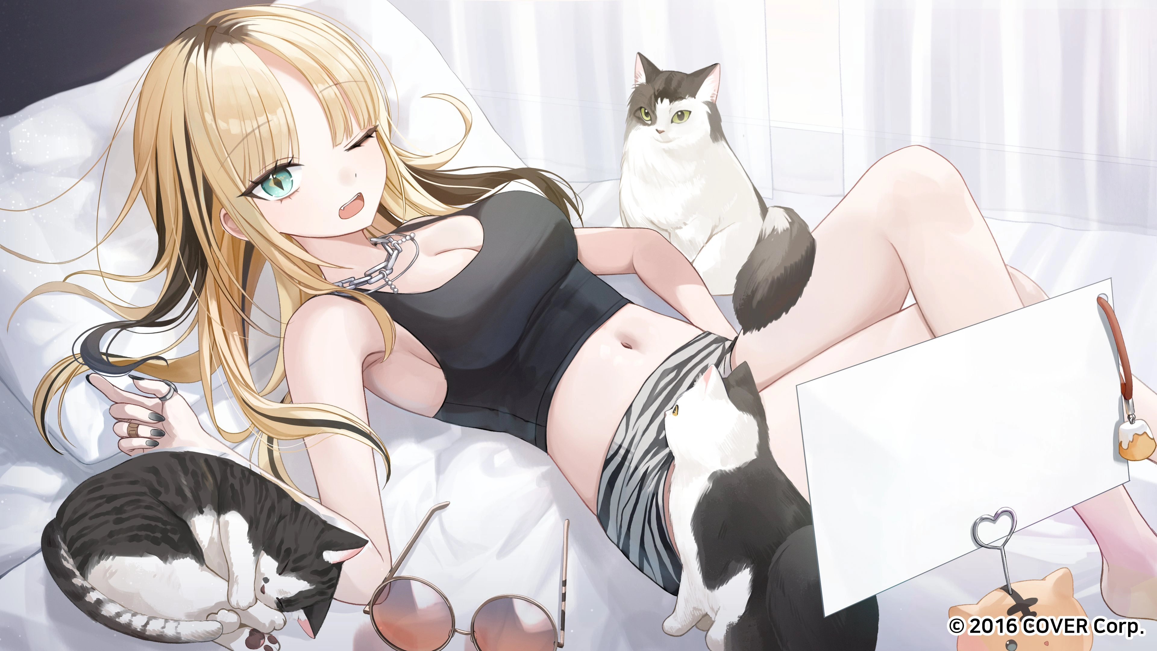 Ending Screen Illustration by myowa